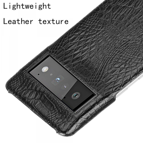 Google Pixel 6/6 Pro Case Luxury Crocodile pattern PU leather Case