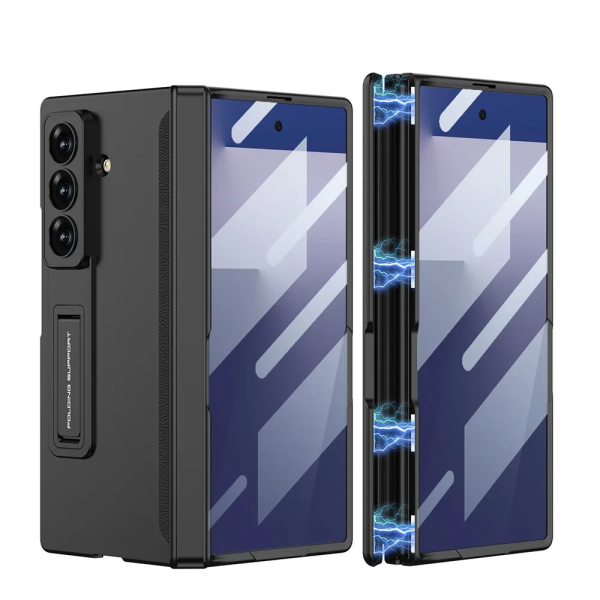 Samsung Galaxy Z Fold 7 Kickstand Case with Screen Protector
