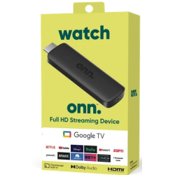 Onn. Google TV Full HD Streaming Stick