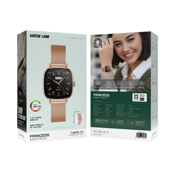 Green Lion Princess Ladies SmartWatch