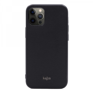 Kajsa Luxe Collection (Genuine Leather) Back Case for iPhone 12 Pro Max