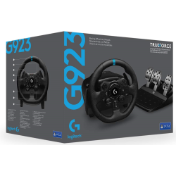 Logitech G923 Racing Wheel and Pedals for PS5, PS4 and PC - Black