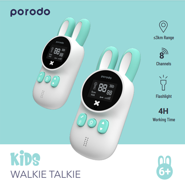 Porodo Kid's Walkie Talkie