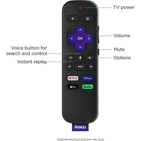 Roku Streaming Stick 4K Streaming Device 