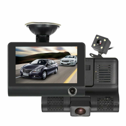 Wdr Dashcam 3 Camera Lens Video Car Dvr full Hd 1080p