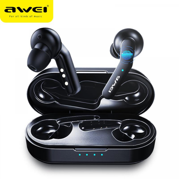 AWEI T10C TWS  True Wireless Bluetooth Earbuds With Mic