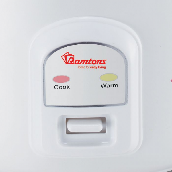 Ramtons RM/397 Rice Cooker+steamer 1.8 Liters White