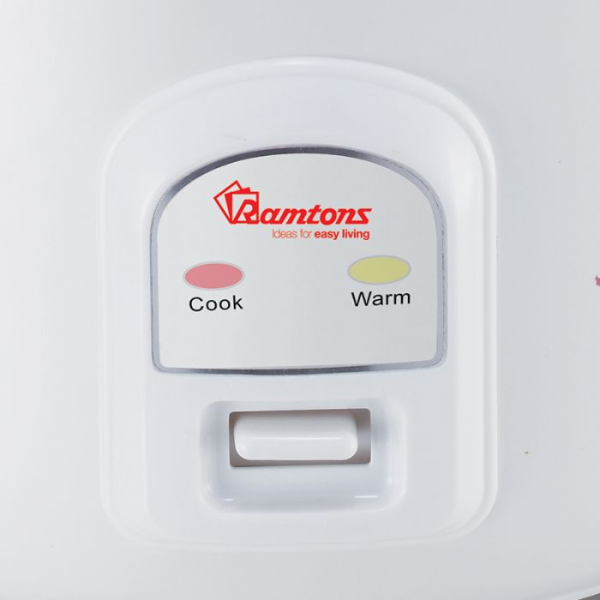 Ramtons RM/397 Rice Cooker+steamer 1.8 Liters White