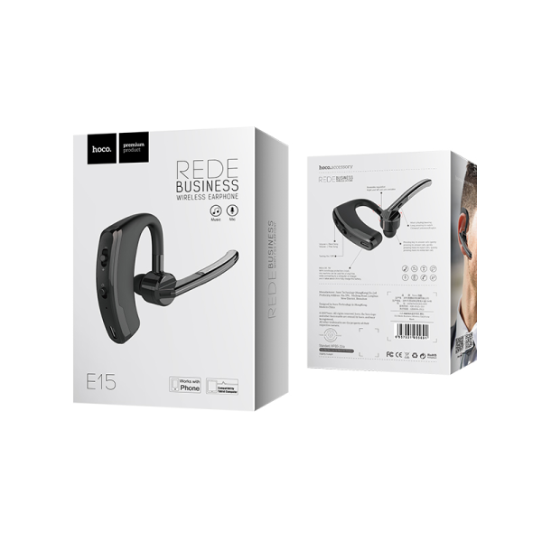 HOCO E15 Rede Business Wireless Bluetooth Earphones