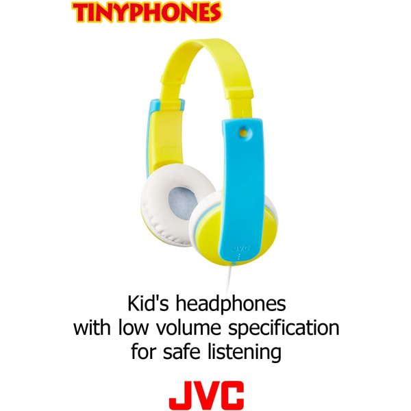 JVC HAKD7Y Kid's Headphones (Yellow) 