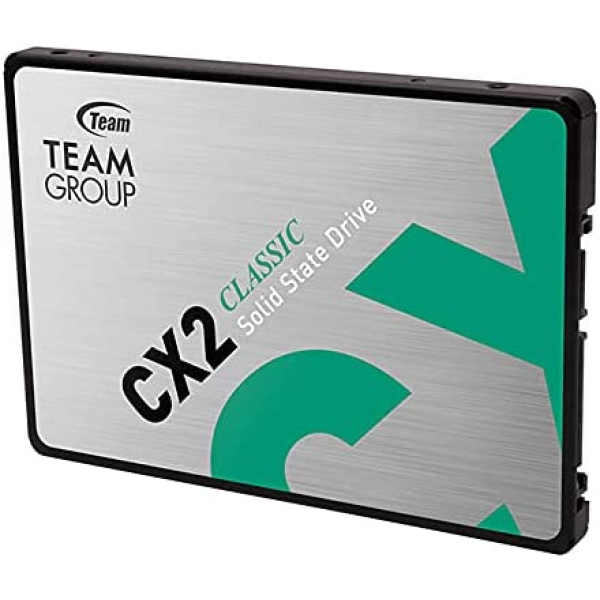 Team Group CX2 2.5" 512GB SATA III 3D NAND Internal Solid State Drive (SSD)