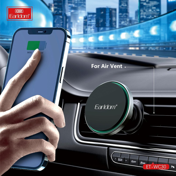 Earldom ET-WC30 Air Vent Dashboard Car Wireless Charger