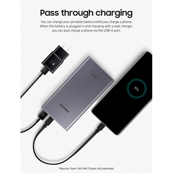 Samsung 10,000mAh 25W USB Type-C Portable Power Bank