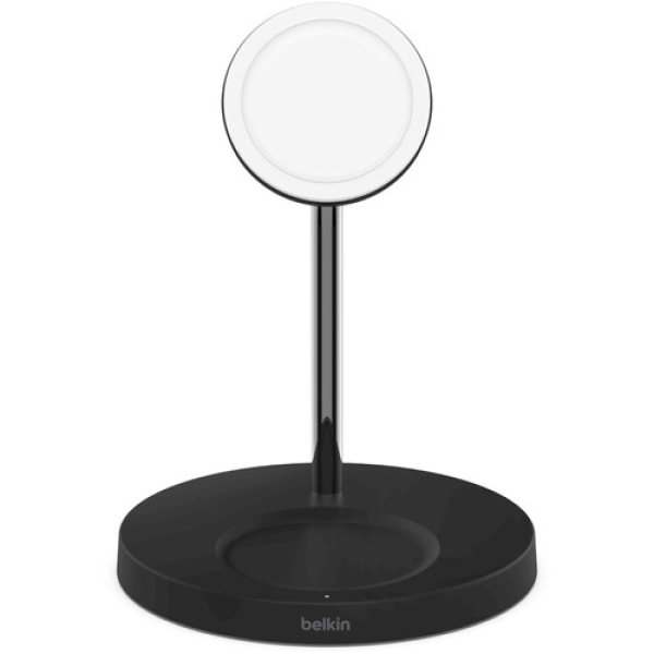 Belkin BoostCharge Pro 2-in-1 Wireless Charger Stand with MagSafe