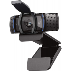 Logitech C920S HD Pro Webcam, Full HD 1080p/30fps Video Calling