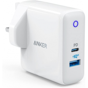 Anker PowerPort PD+ 2 – 33W 2-Port USB-C Charger 
