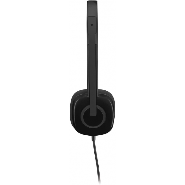 Logitech H151 3.5 mm Analog Stereo Headset  with Boom Microphone 