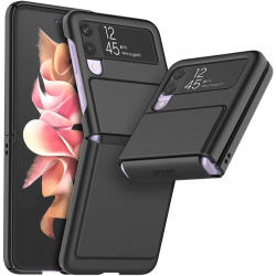 araree AERO Flex Black Rugged Stylish Cover Compatible with Samsung Galaxy Z Flip 3 5G