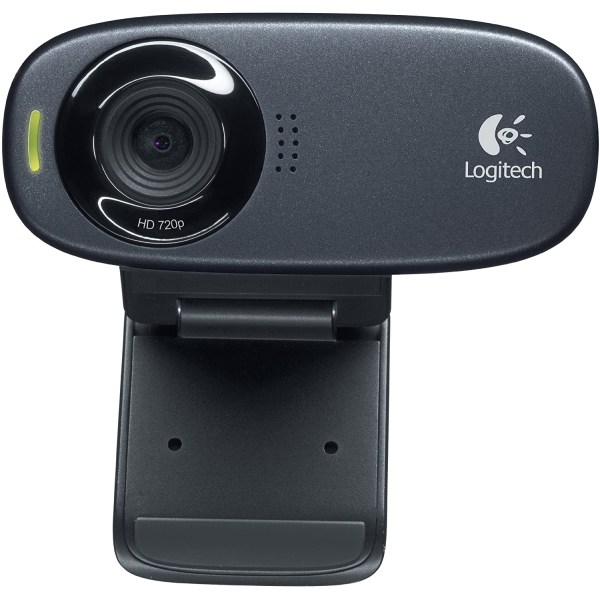 Logitech HD C310 Portable Webcam, 5MP, Black