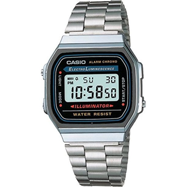 Casio Men's Classic Digital Illuminator Watch A168WA-1