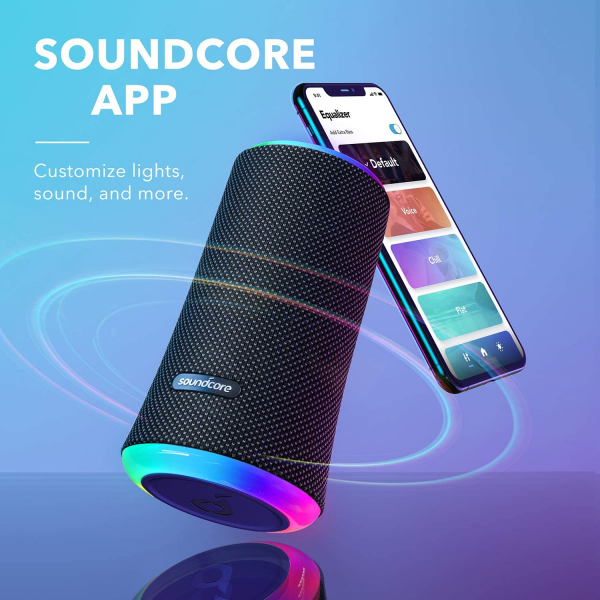 Anker Soundcore Flare 2 360° Bluetooth Speaker with PartyCast