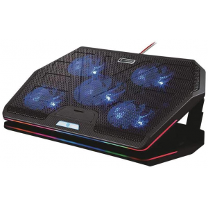 Porodo Laptop Cooling Pad for Proffessional Gaming with RGB Lighting