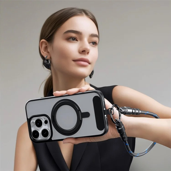ROCK Phone Lanyard USB-C to USB-C Cable 60W 30cm