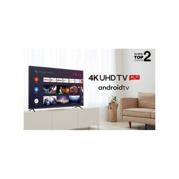 Vitron 5068US,50" Inch FRAMELESS 4K UHD Android TV 