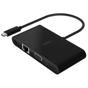 Belkin USB-C Multimedia + Charge Adapter (100W)