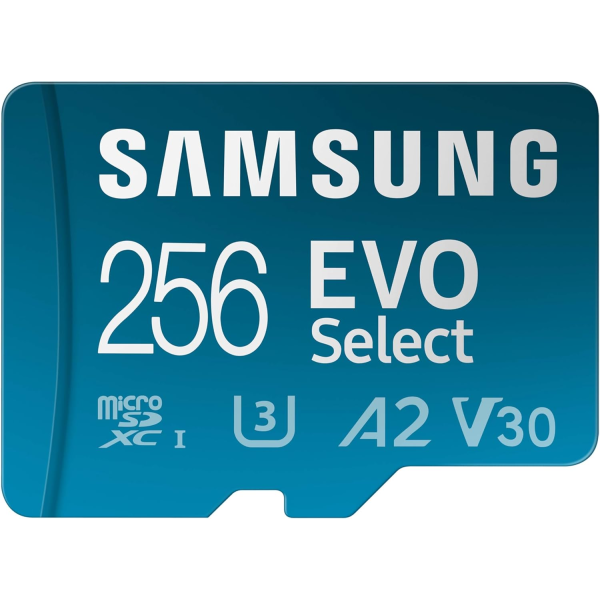 SAMSUNG EVO Select microSD + Adapter 256GB