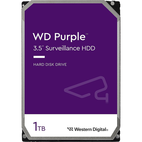 WD Purple 1TB Internal Surveillance Hard Drive 