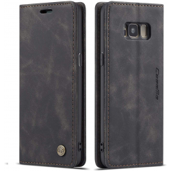 CaseMe Magnetic Leather Flip Cover for Samsung S8,S9,S8+,S9+