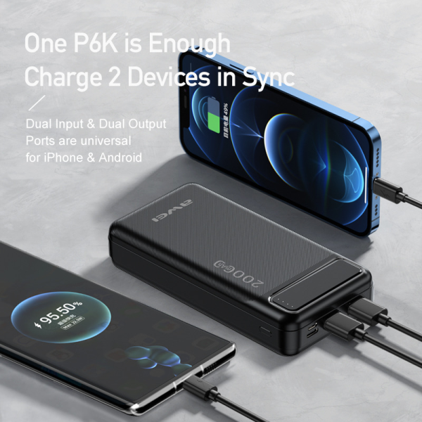 Awei P6K 20000mAh Portable Power Bank