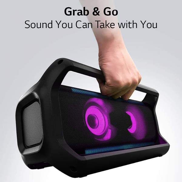 LG PK7 XBOOM Go Water-Resistant Wireless Bluetooth Party Speaker