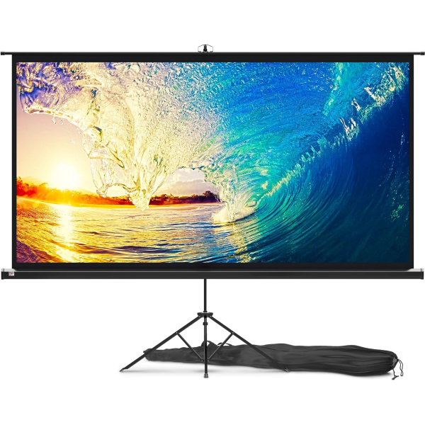 Lightwave TPS 240T Tripod Projector Screen 240cm X 240cm