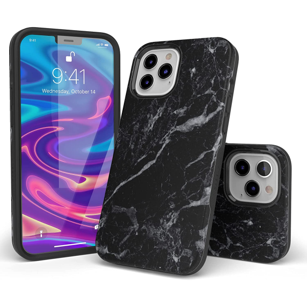 Casely Classic Black Marble Case for iPhone 13 Pro Max , 13 Pro, 13