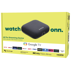 onn. Google TV 4K Pro Google TV Streaming Device