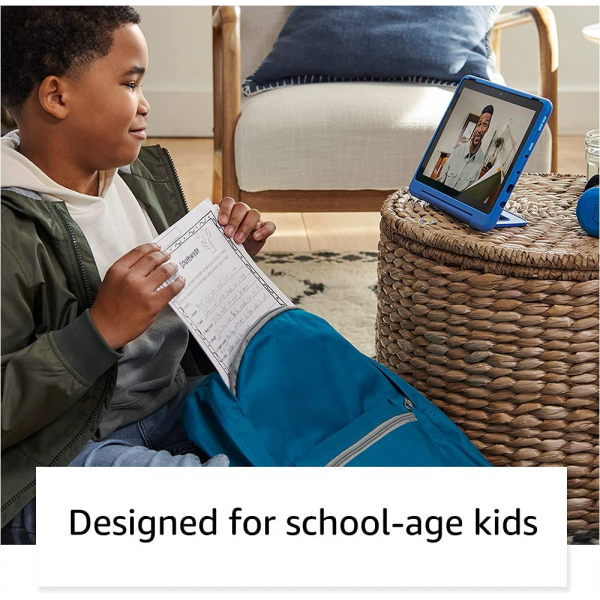 Amazon Fire HD 10 Kids Pro tablet, 10.1", 1080p Full HD, ages 6–12, 32 GB