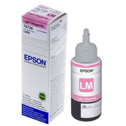 Epson T6736 Light Magenta EcoTank Ink Bottle