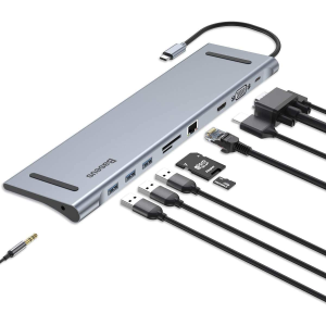 Baseus 10-in-1 USB C Hub, Docking Station