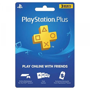 Sony 3 Months Playstation Plus Psn Membership Card(New) 1 Year 
