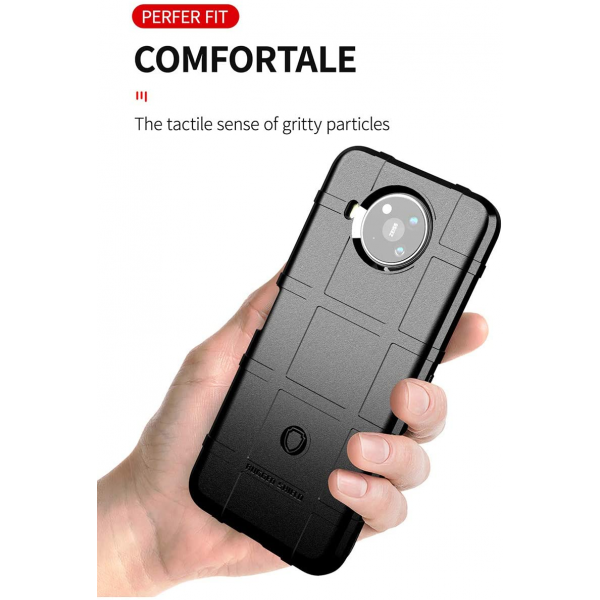 Rugged Shield  Heavy Duty Shockproof Military Grade Case for Nokia 8.3, 2.4,3.4