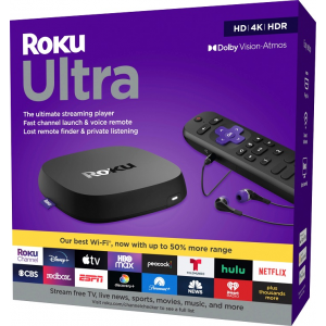 Roku Ultra Streaming Media Player with Dolby Atmos