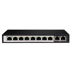 D-Link DGS-F1010P-E 8GE PoE+ 2GE Uplink 250m PoE Switch