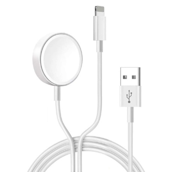 COTEetCI WS-19 iWatch Charger Lightning Cable For iWatch & Lightning