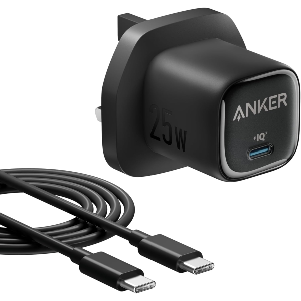 Anker Charger 25W Compact with USB-C Cable