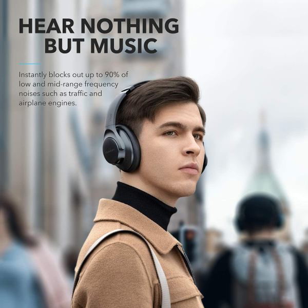 Anker Soundcore Life Q20 Hybrid Active Noise Cancelling Wireless Headphones