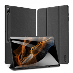 Dux Ducis Domo Series Case for Samsung Tab S8 Ultra With S Pen Holder & Auto Sleep Wake