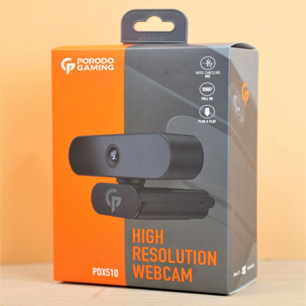 Porodo Gaming Pdx510 High Resolution Webcam 1080P