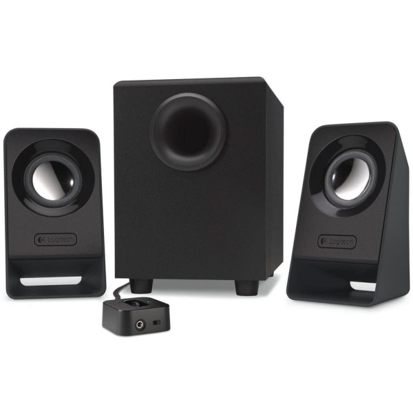 Logitech Z213 Compact PC Multimedia 2.1 Speaker System with Subwoofer